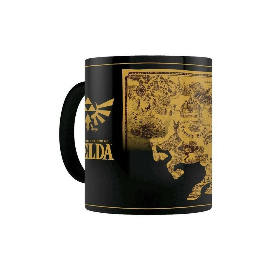 Legend Of Zelda Tasse Mit Farbwechsel, Karte  