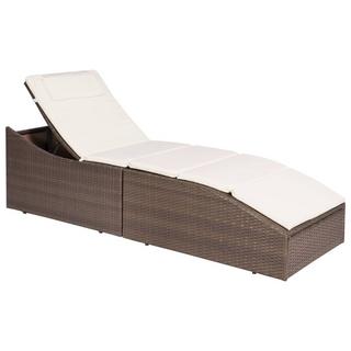 VidaXL Sonnenliege poly-rattan  