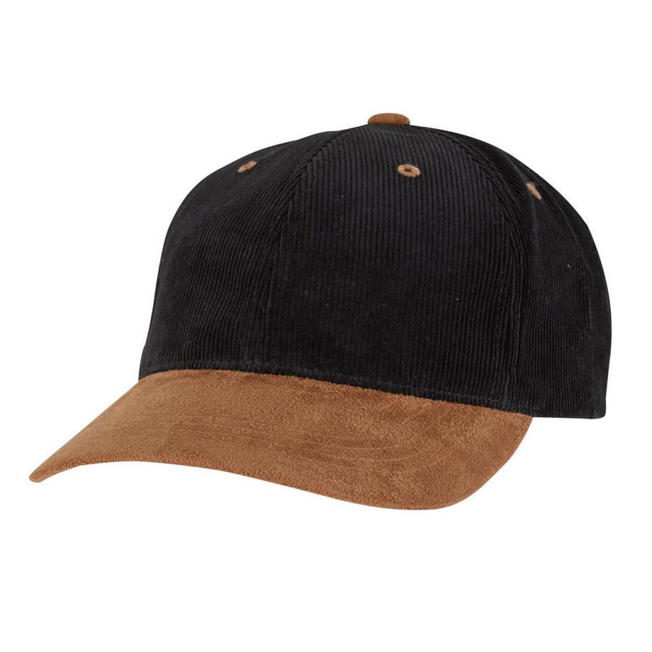 Corduroy Suade Cap