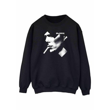 David Bowie Grafikdruck Sweatshirt  
