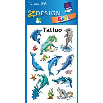 Z-DESIGN Sticker Tattoo 56439 Delfine