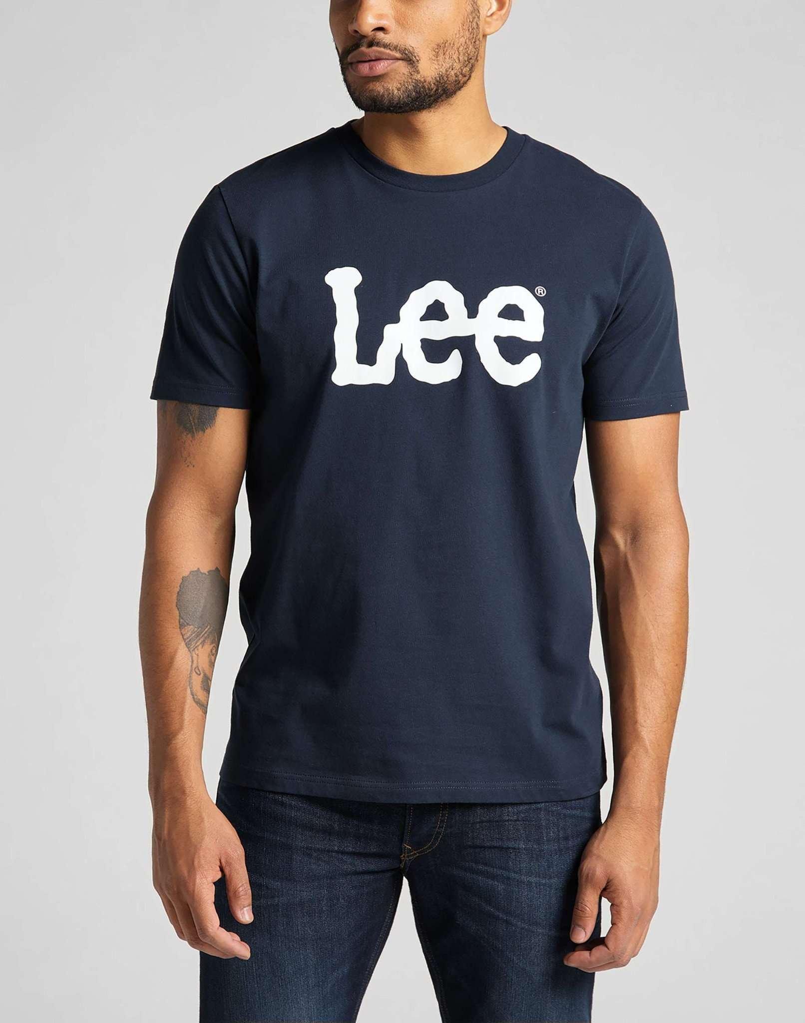 Lee  Wobbly Logo Maglietta 