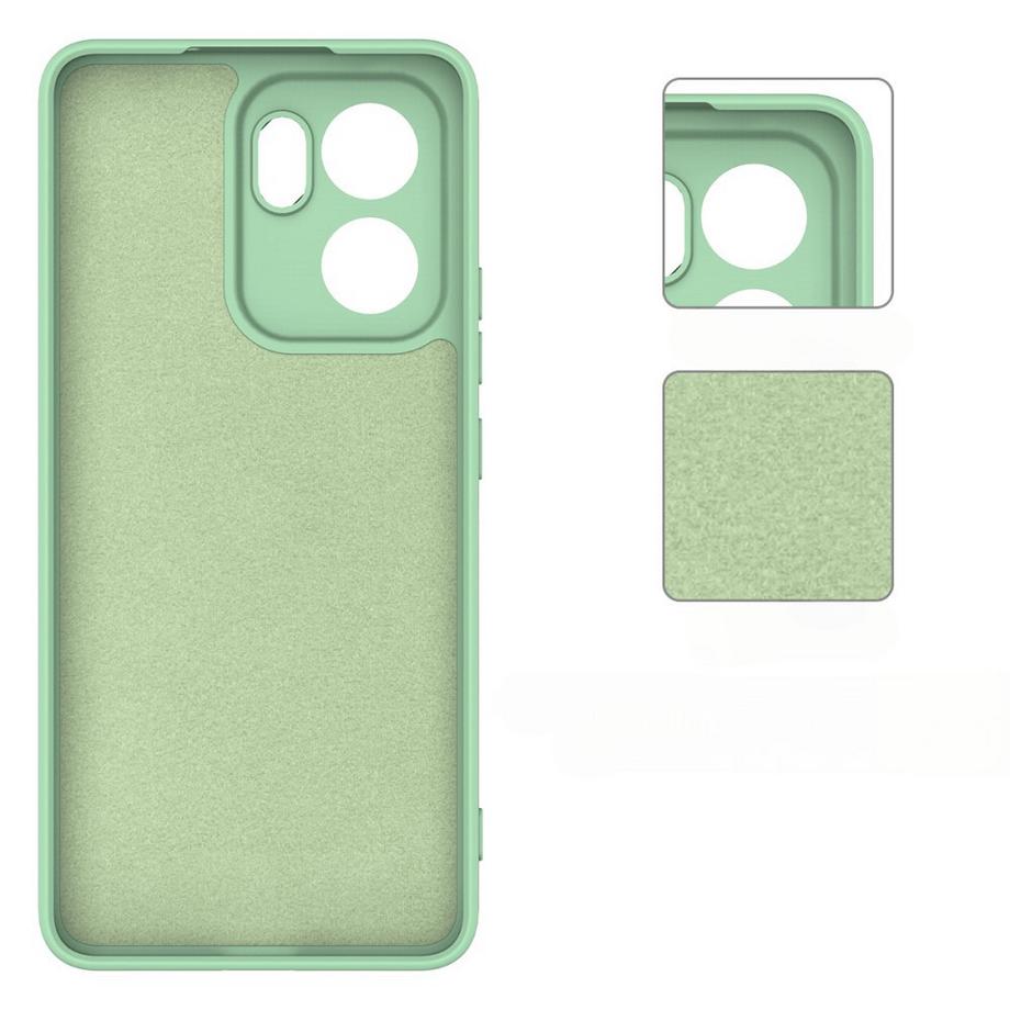 Cover-Discount  OPPO Reno13 F - Silikon Gummi Hülle mit Riemen 