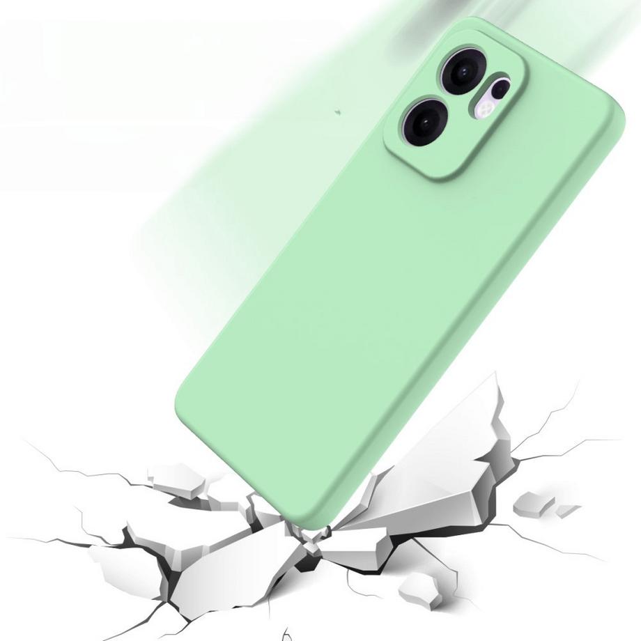 Cover-Discount  OPPO Reno13 F - Silikon Gummi Hülle mit Riemen 