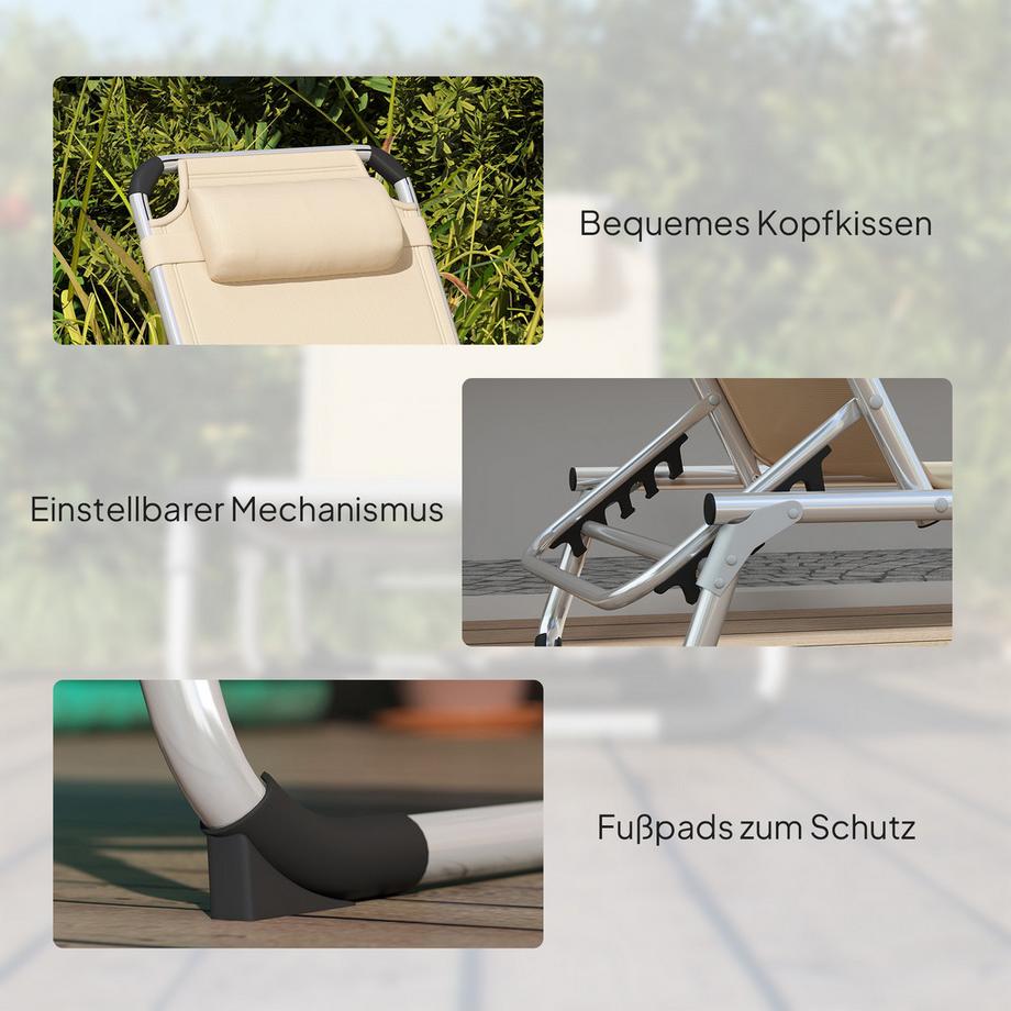 Outsunny Sonnenliege  