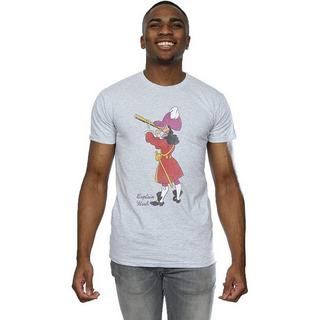Peter Pan Classic Captain Hook Print T-Shirt  