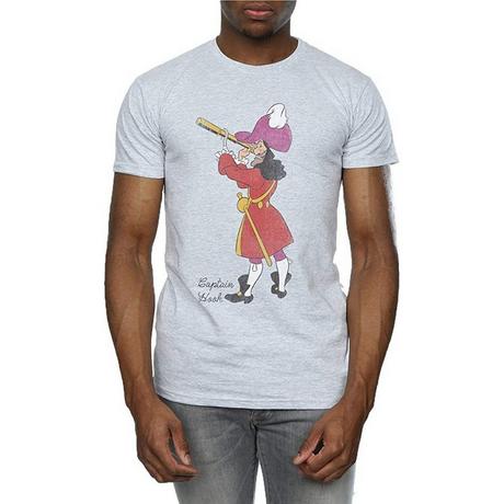Peter Pan Classic Captain Hook Print T-Shirt  