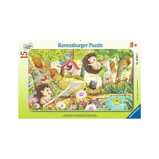 Ravensburger  Puzzle Lustige Gartentiere (15Teile) 