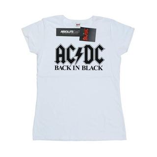 AC/DC  ACDC Back in Black Logo TShirt 