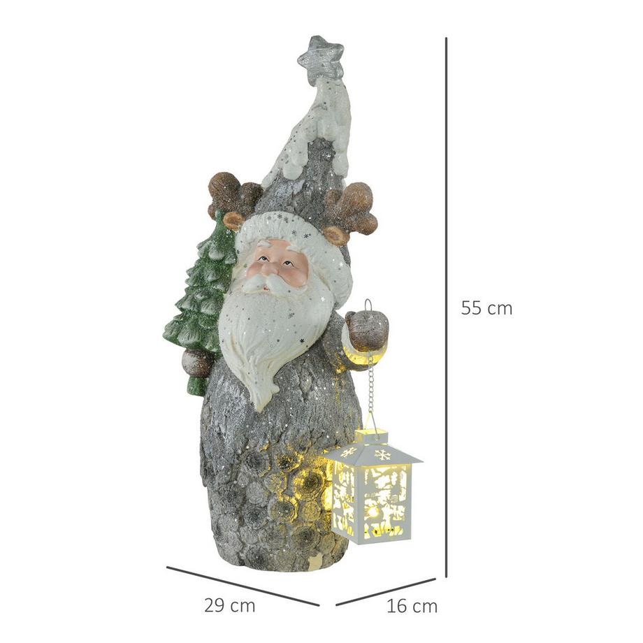HOMCOM  Weihnachtsdeko Figur 