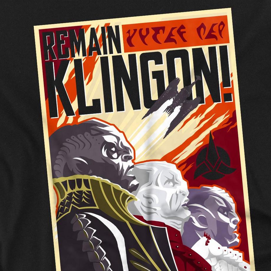 Star Trek Remain Klingon Maglietta  