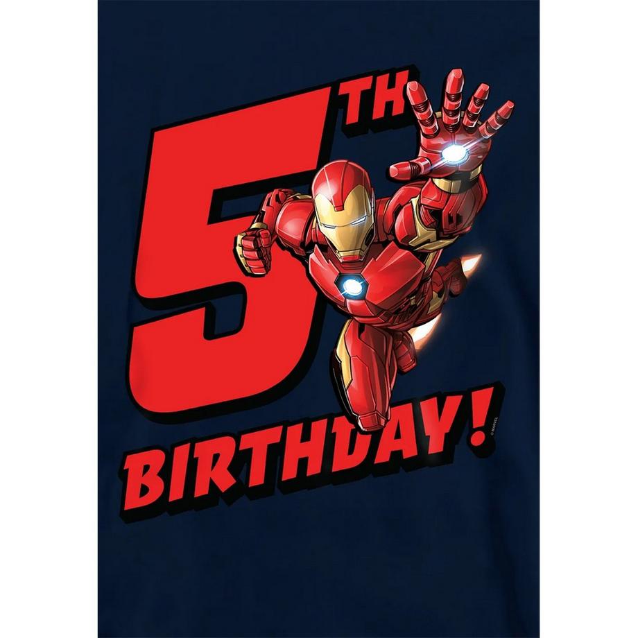 MARVEL  Felpa Con Cappuccio 5° Compleanno Di Ferro 