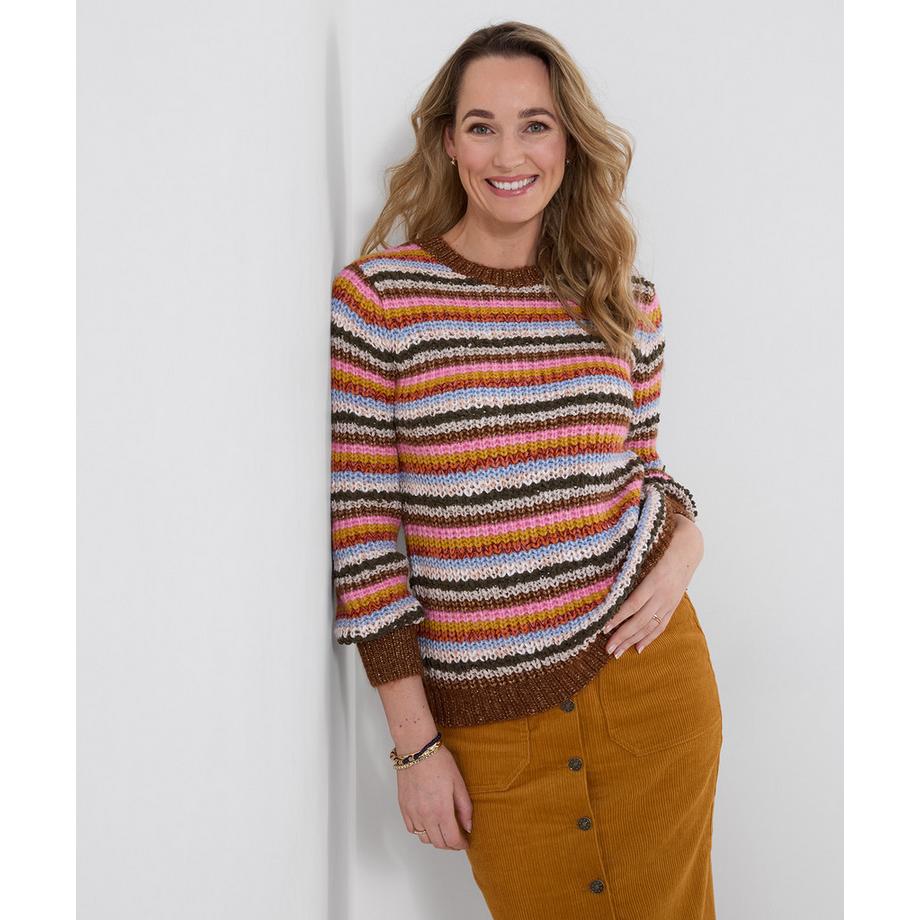 Annabelle gestreifter Pullover