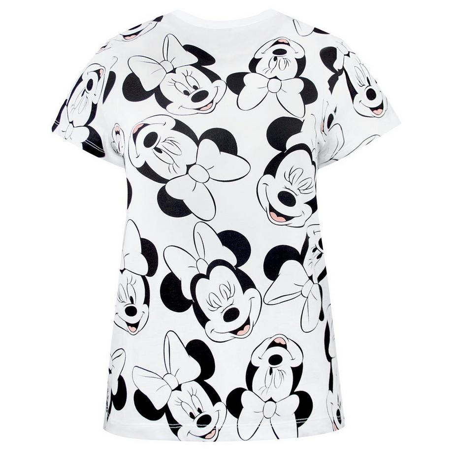 Minnie Mouse Logo Print Boyfriend T-Shirt  