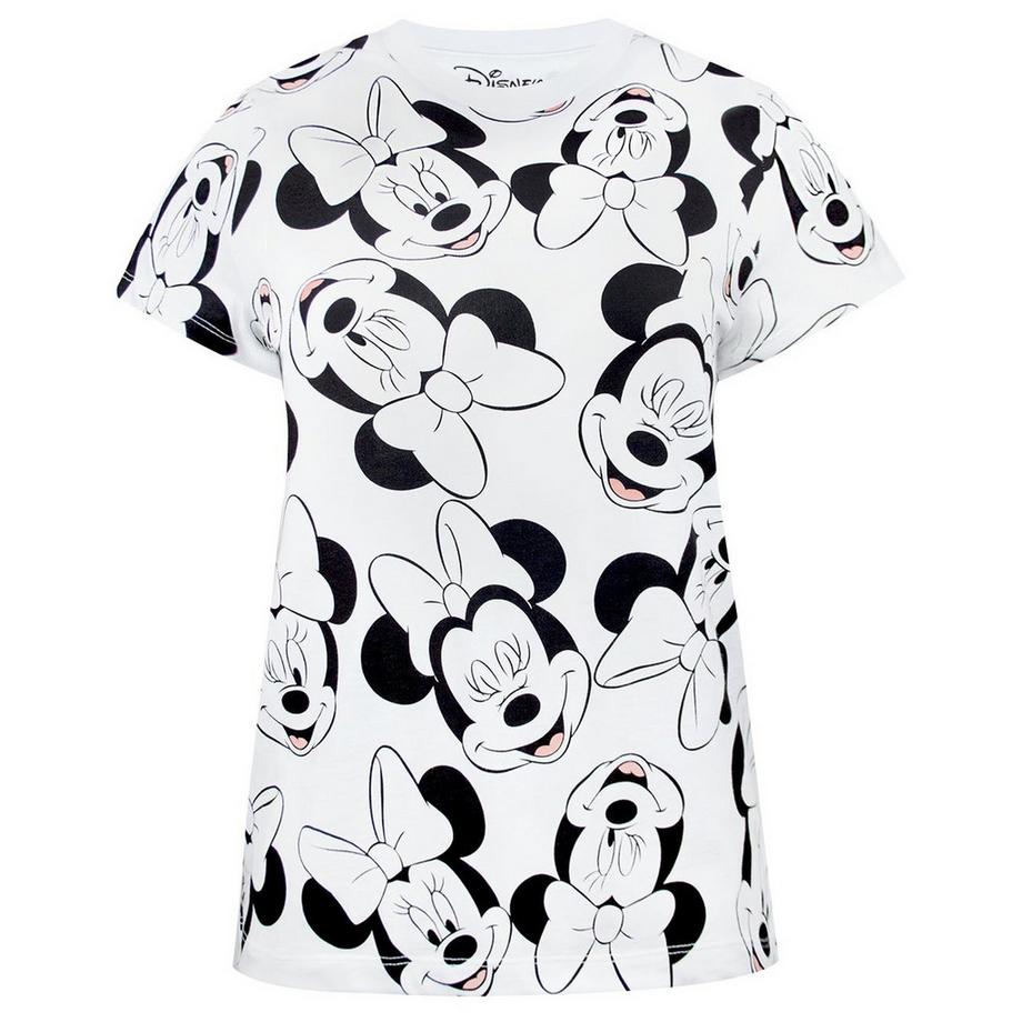 Minnie Mouse Logo Print Boyfriend T-Shirt  