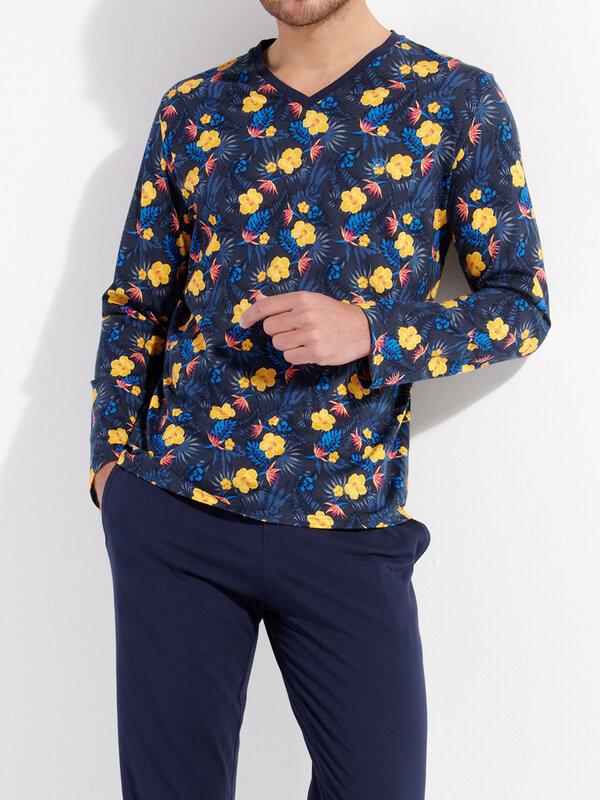HOM Lucky Pyjama mit Blumenmuster  