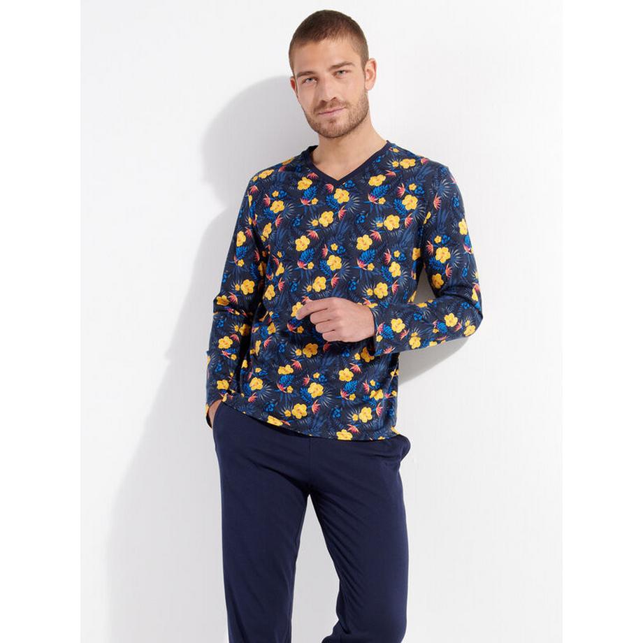 HOM Lucky Pyjama mit Blumenmuster  