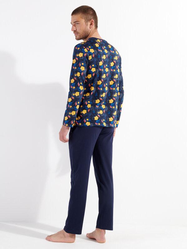 HOM Lucky Pyjama mit Blumenmuster  