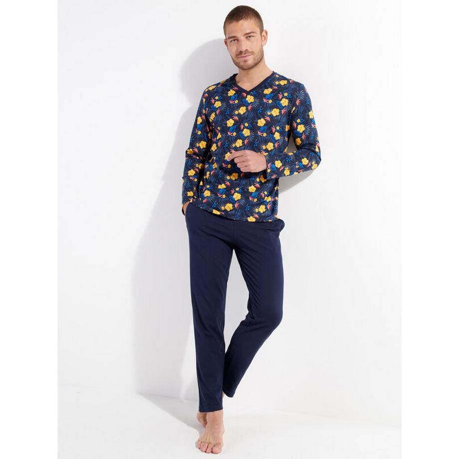 HOM Lucky Pyjama mit Blumenmuster  
