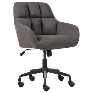 Beliani Sedia da scrivania en Tessuto Industriale PALMDALE  