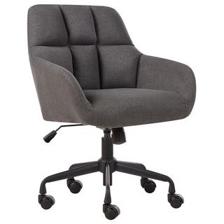 Beliani Sedia da scrivania en Tessuto Industriale PALMDALE  