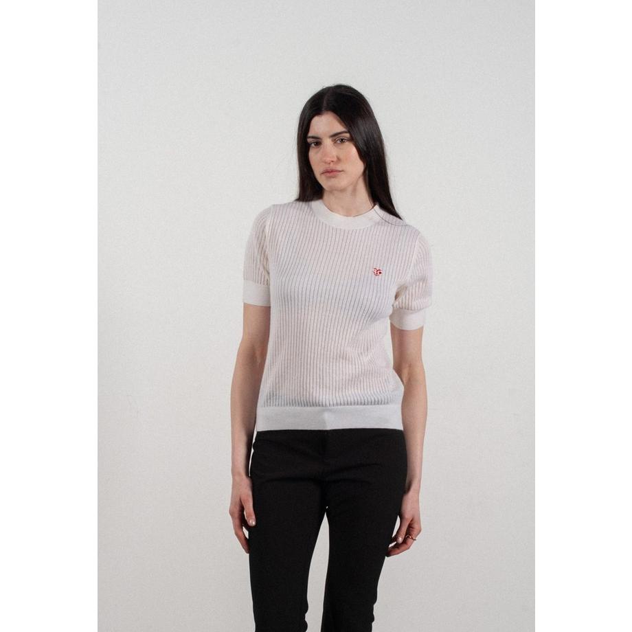 -T-Shirt mit Rundhalsausschnitt und kurzen Ärmeln  - FRIDA 8