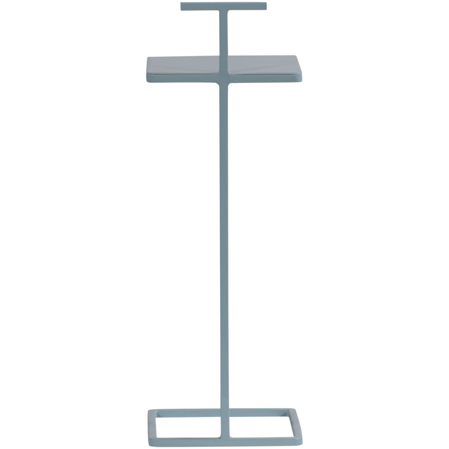 mutoni Table d'appoint Toste métal bleu clair  