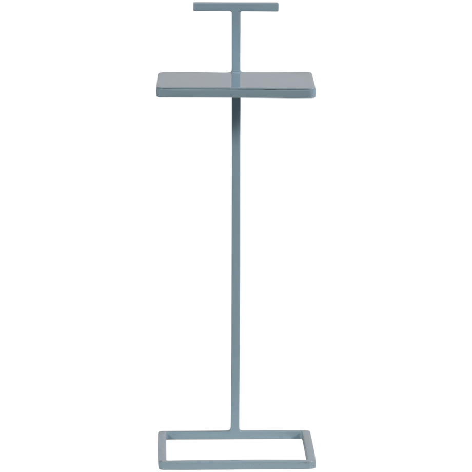 mutoni Table d'appoint Toste métal bleu clair  