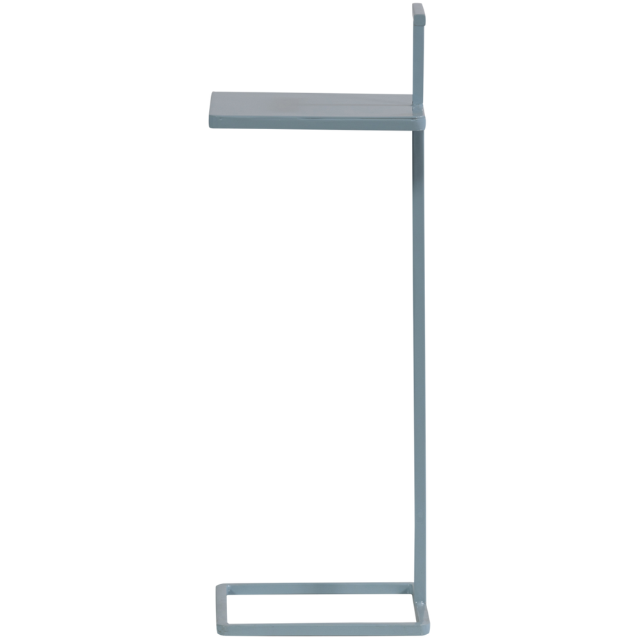 mutoni Table d'appoint Toste métal bleu clair  