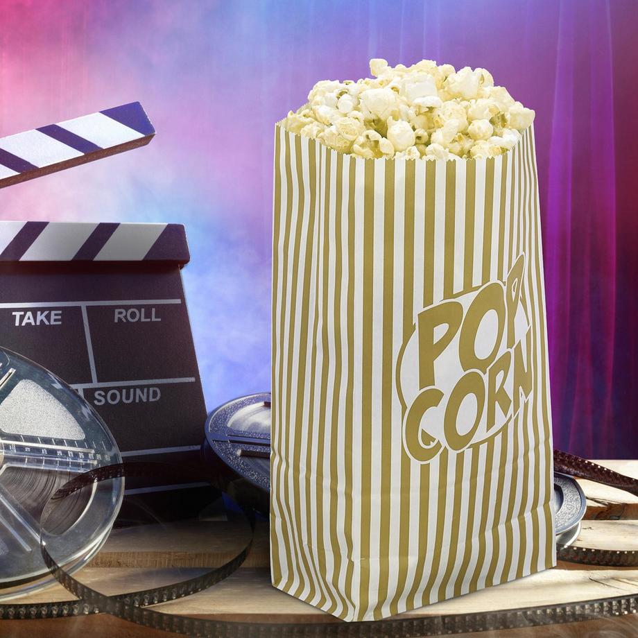 Northix  Retro-Popcorntüte, 144 Stück 