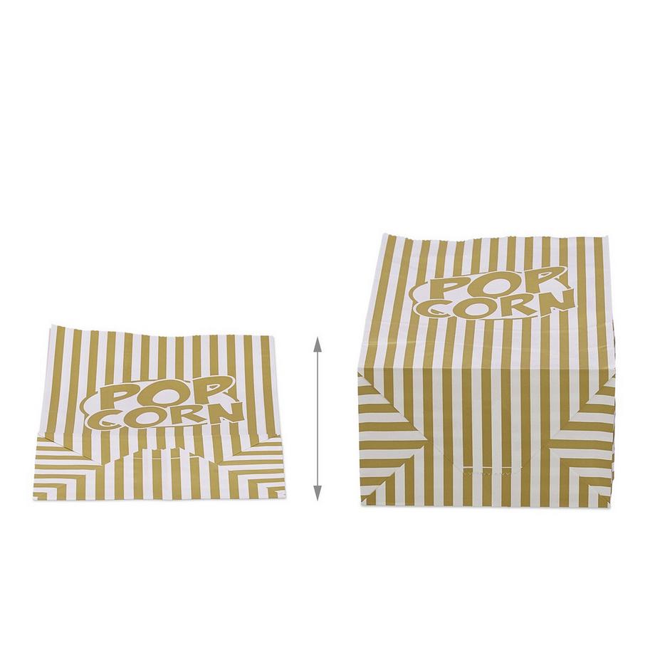 Northix  Retro-Popcorntüte, 144 Stück 