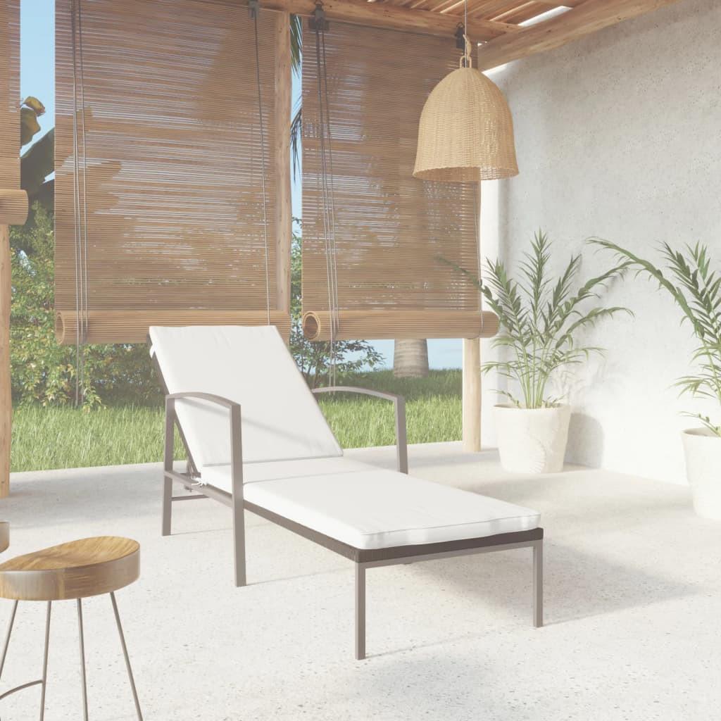 VidaXL Sonnenliege poly-rattan  