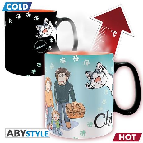 Abystyle  Mug - Thermo-réactif - Chi! - Famille 