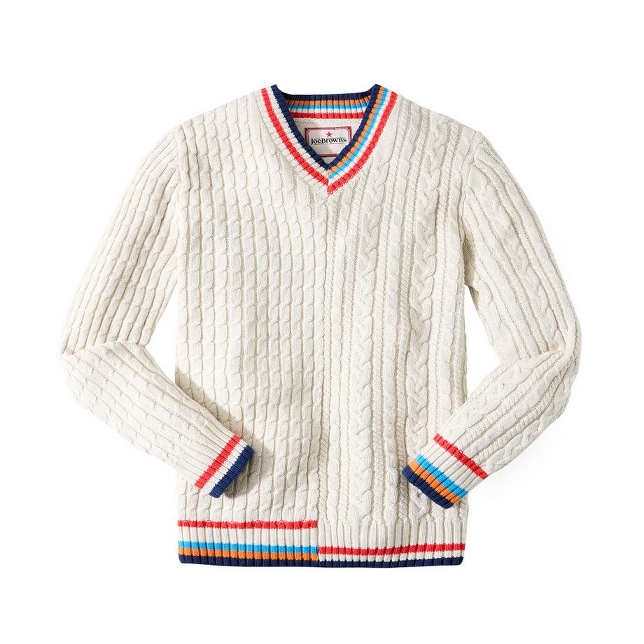 Joe Browns Maglione classico preppy a trecce scollo a V  