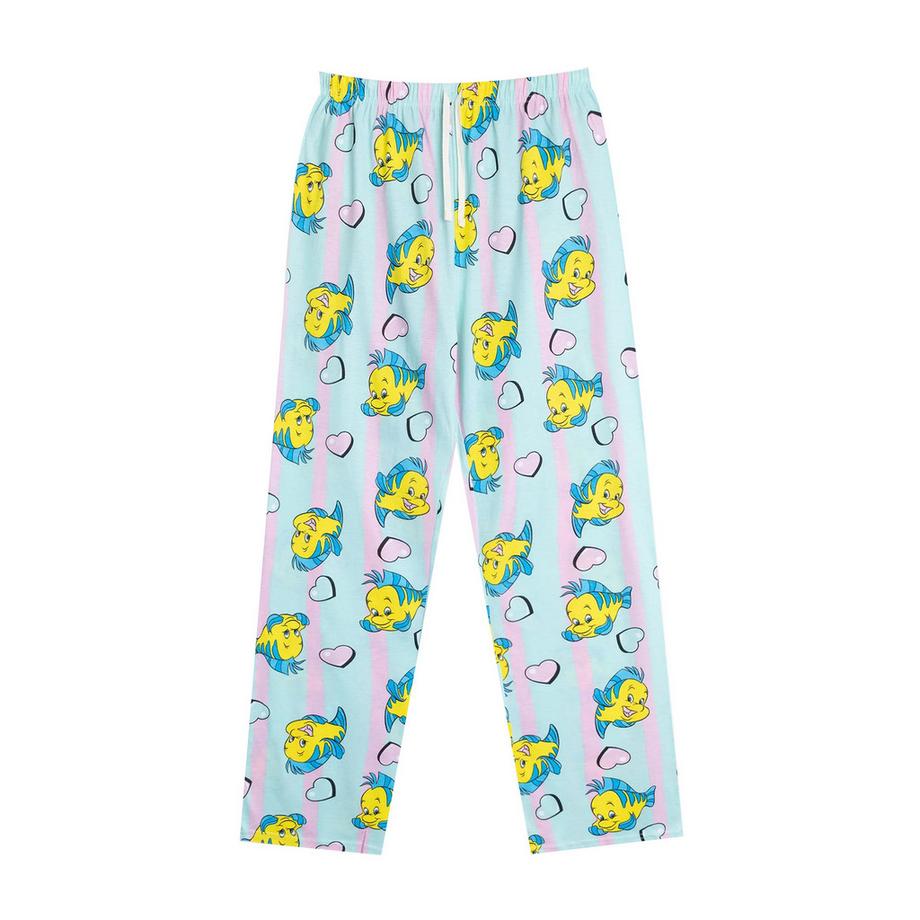 The Little Mermaid Schlafanzug Mit Langer Hose, Kurzärmlig  