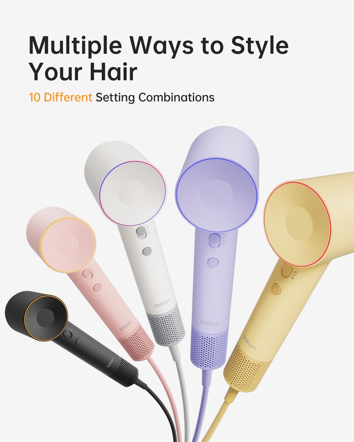 Laifen  SE 2 Highspeed Haartrockner 3 Aufsätze 