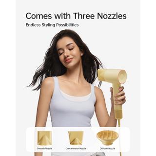 Laifen  SE 2 Highspeed Haartrockner 3 Aufsätze 