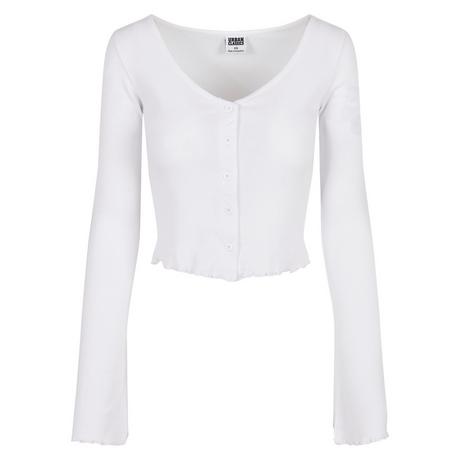 URBAN CLASSICS  Cardigan femme grandes tailles  cropped rib 