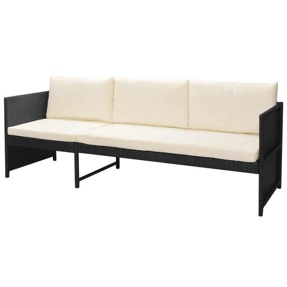 VidaXL Mobilier de jardin rotin synthétique  