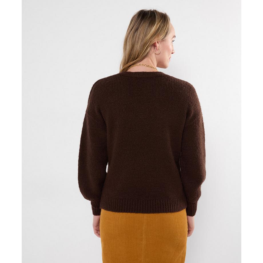 Joe Browns Kuschelweicher Pullover mit V-Ausschnitt  