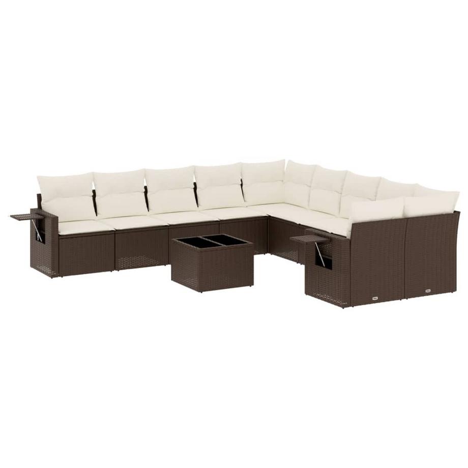 set divano da giardino Polirattan