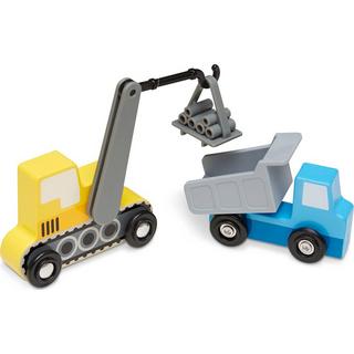 Melissa & Doug  Baustellen Fahrzeuge (7Teile) 