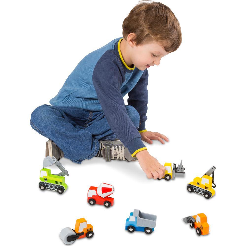 Melissa & Doug  Baustellen Fahrzeuge (7Teile) 