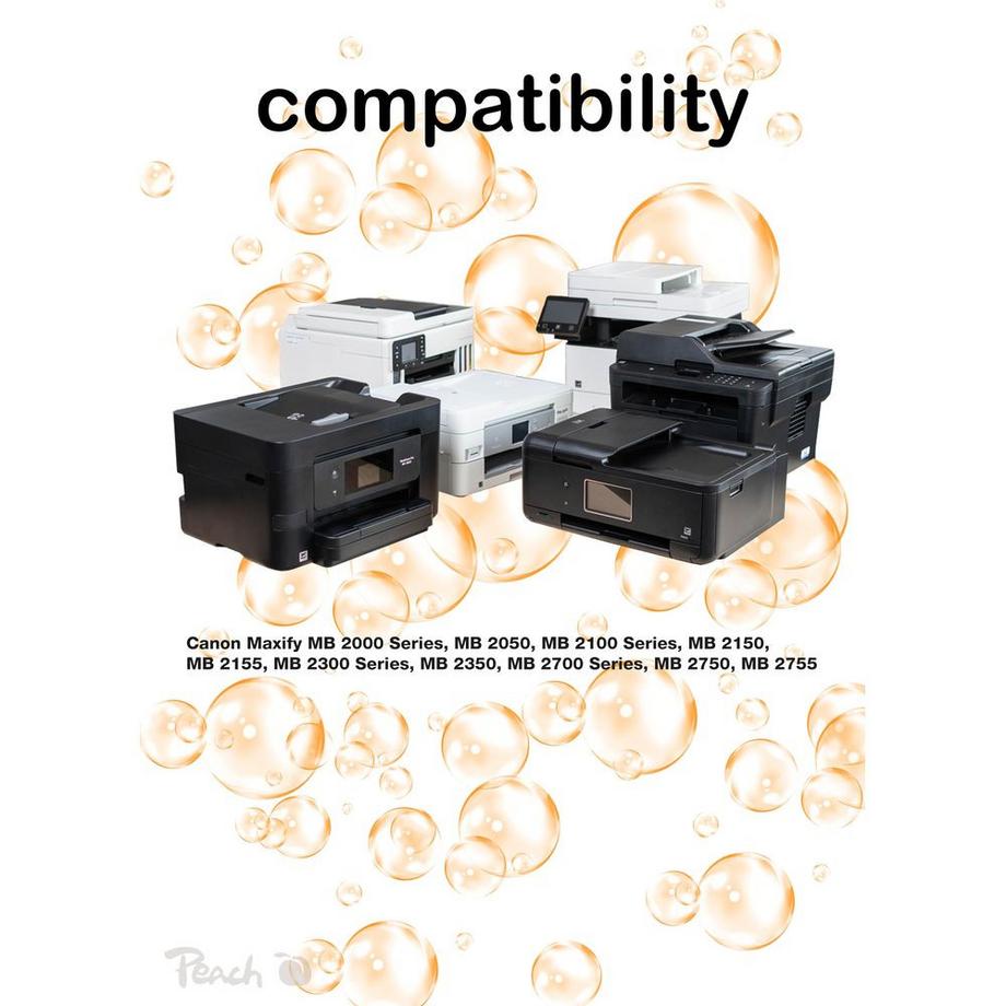 Peach  Tinte Canon PGI-1500XL, Multi-Pack BlackCyanMagentaYellow 