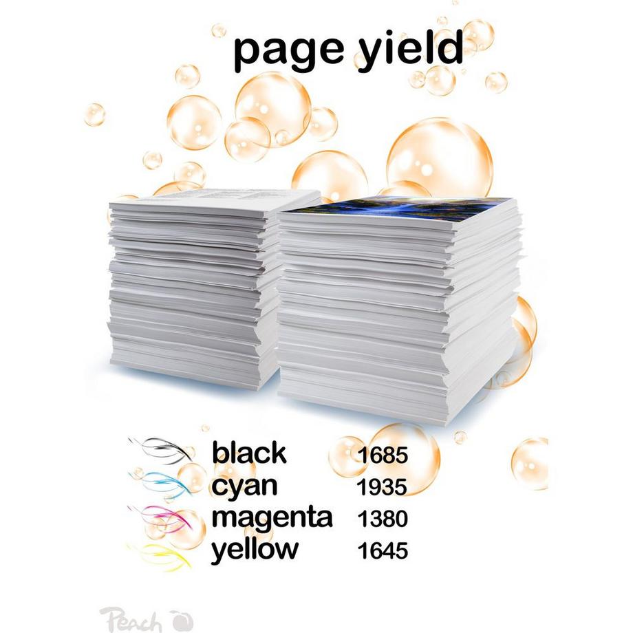 Peach  Tinte Canon PGI-1500XL, Multi-Pack BlackCyanMagentaYellow 