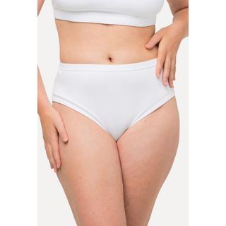 Ulla Popken 2er-Pack Uni Biobaumwolle Slips  