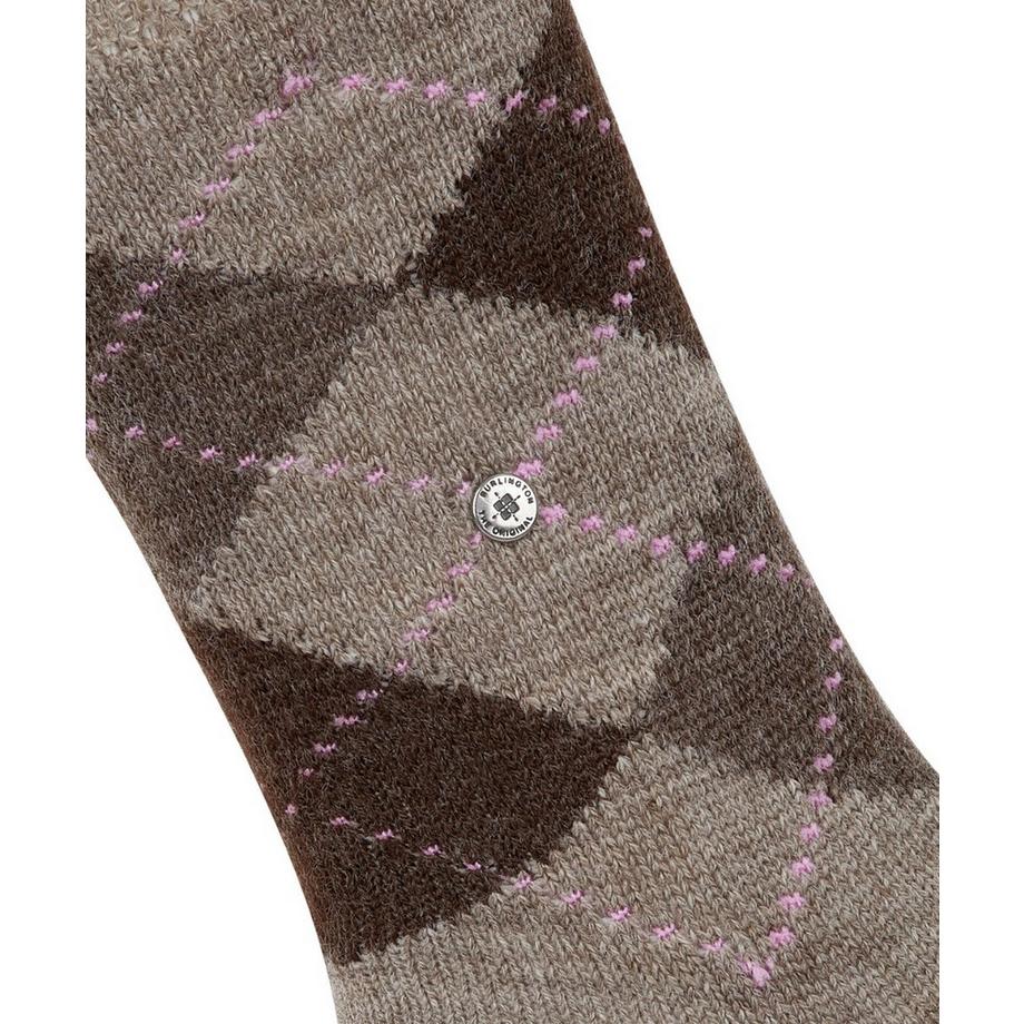 Burlington Whitby Rautenmuster Socken  