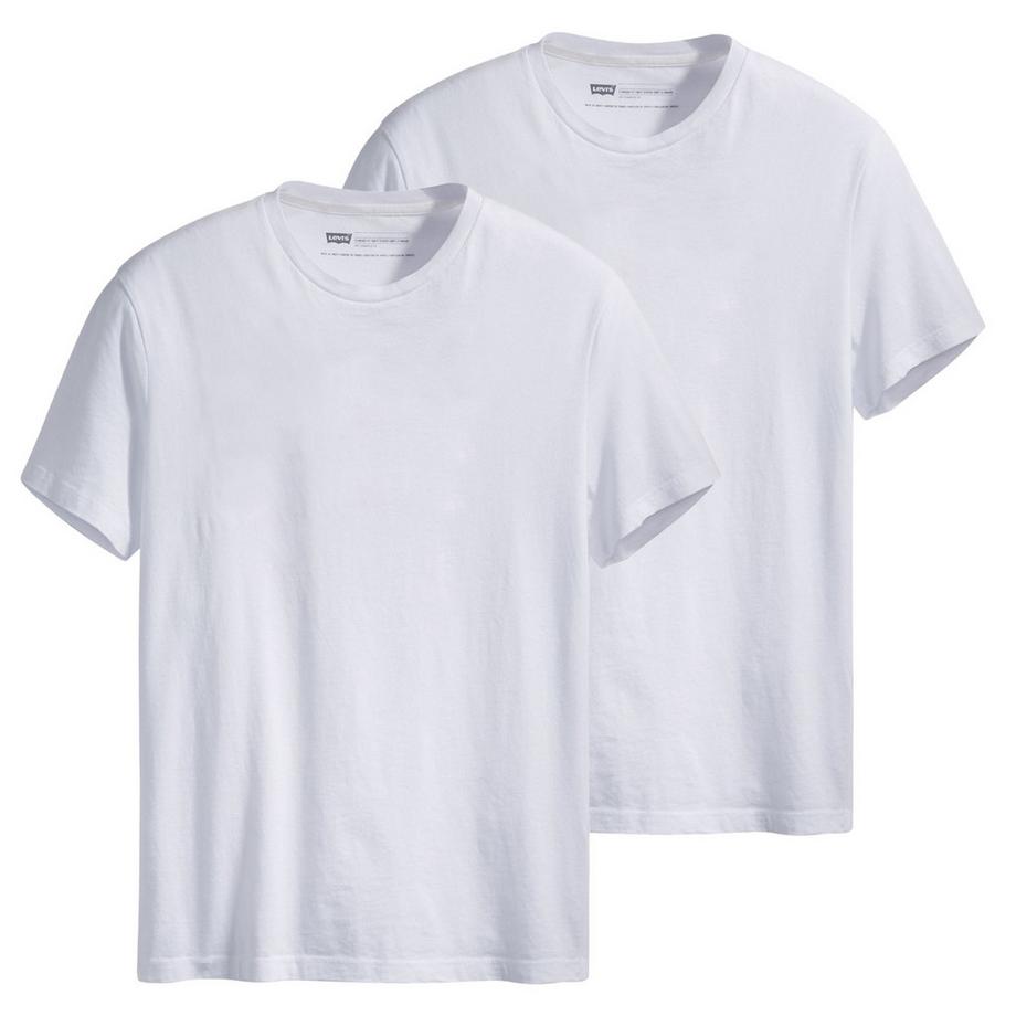 T-Shirt  2er Pack Bequem sitzend-Slim Crewneck Tee - 2 Pack