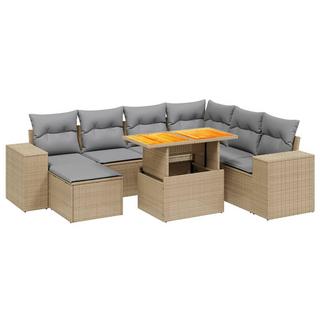 VidaXL Garten sofagarnitur poly-rattan  