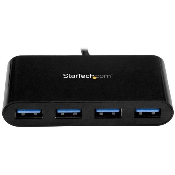 STARTECH  Hub USB 3.0 a 4 porte - USB-C a 4 USB-A - Alimentazione a bus 